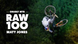 Matt Jones Gnarliest 100 Seconds of Slopestyle MTB | RAW 100