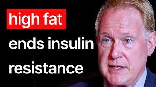 Eat HIGH FAT: Get Rid Of Insulin Resistance Once & For All (Dr Robert Lustig)