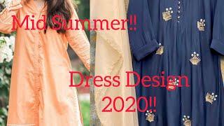 New frocks & shirt design ideas||2020||Mid summer