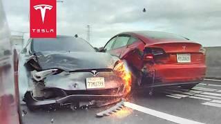 TOP 50 MOST VIEWED TESLA CRASH VIDEOS OF 2024 | BEST OF WHAM BAAM TESLACAM