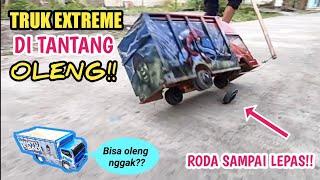 Truk Extreme Kaper Mutermuter Di Tantang Oleng Sama Truk Wahyu Abadi‼️Cerita Truk Miniatur