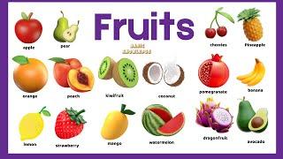 Fun Fruit Names for Toddlers | Fruit names: Apricot, Kiwi, Avocado & More | Educational Video