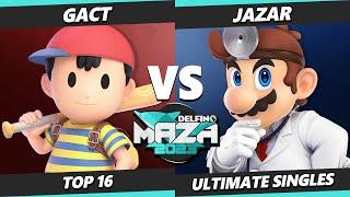 Delfino Maza 2023 - Gackt (Ness) Vs. JaZar (Dr Mario, Lucas) Smash Ultimate - SSBU