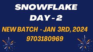 Snowflake Day 2 Demo | Snowflake Video Series