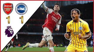 PARTIDAZO DEL ARSENAL VS BRIGHTON | RESUMEN DE HOY | HIGHLIGHTS | ARSENALVS | BRIGHTONVS |