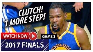 Kevin Durant Full Game 3 Highlights vs Cavaliers 2017 Finals - 31 Pts, 8 Reb, CLUTCH!