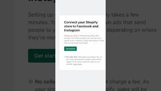 How to build a Shopify store: Connect your Facebook and Instagram account