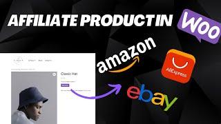 Woocommerce Affiliate Product Setup (2024)