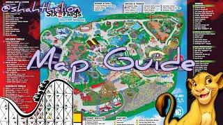 Six Flags Discovery Kingdom Map