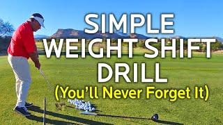 Simple Drill To Shift Your Weight Through Impact