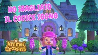 HO SBAGLIATO IL CODICE SOGNO E HO TROVATO UN'ISOLA STUPENDA ANIMAL CROSSING NEW HORIZONS