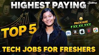 Top 5 Highest Paying Entry-Level Tech Jobs for 2025 | Intellipaat