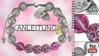 Shamballa Armband Video Anleitung von kronjuwelen.com