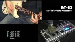 BOSS GT-10 GUITAR FX (6/7)  PHRASE LOOP