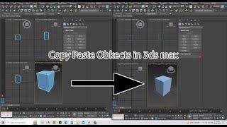 COPY PASTE An Object From One 3dsMax File To Another 3dsMax Script Copitor