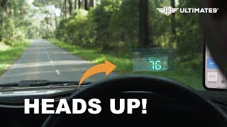 GPS & OBD2 Head Up Display Speedo | Codebreaker by Ultimate9