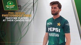 Pre-Series Photoshoot Vibes: Pakistan Players at their Candid Best  | PCB | MA2A