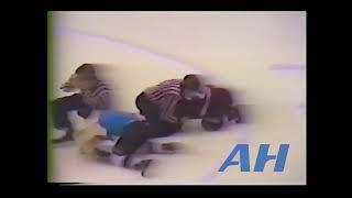 OHL Nov. 3, 1988 Geoff Ingram,PET v Darcy Cahill,KIN Peterborough Petes Kingston Raiders