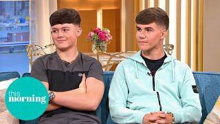 The Brave Boys Who Saved A Man From Suicide Share Their Incredible Story | This Morning