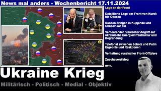 Wochenbericht Ukraine Krieg - LIVE USA erlauben ATACMS Angriff auf Russland uvm