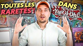 LES RARETÉS DES CARTES YU-GI-OH !