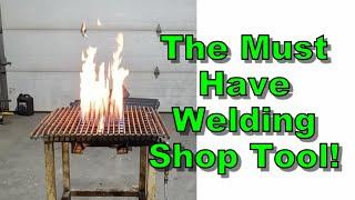 Shop Made Tools - Preheat & Postheat Welding Table - How It's Made