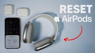 How To Reset your AirPods - Fix ANY and ALL Problems!!