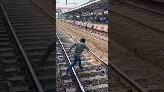 ￼￼￼￼ Crossing Track  Train Accident point ￼￼#shorts #train #accidentnews