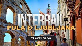 Interrail Croatia & Slovenia: Sunset Kayaking in Pula & One Day Exploration in Ljubljana