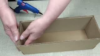 4 ideas cardboard box and bottle craft