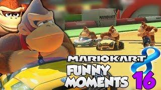Triple Dong Supreme! Mario Kart 8 Funny Moments 16!!