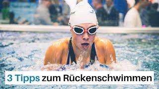 Caros Schwimmtipps - Rückenschwimmen