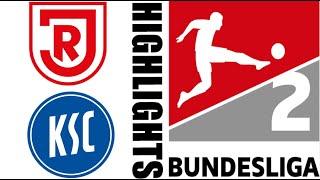 Karlsruher SC 4-2 Jahn Regensburg Highlights | Bundesliga 2 / 2024-2025