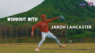 TOP OF THE 2028 CLASS IN HAWAII?? Workout with Former 2022 LLWS Champ, uncommitted JARON LANCASTER