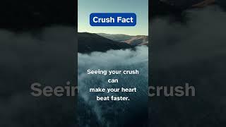 Your heart races when you see your crush