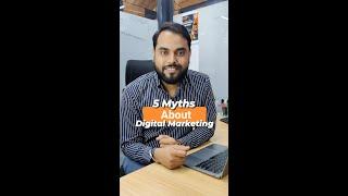 5 Myths About Digital Marketing |Best Digital Marketing Institute in Faridabad |Gourav Digital Club