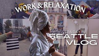 Seattle Summer vlog: corporate life, Elaia spa day and sephora haul