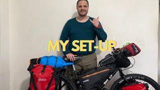 MY BIKE PACKING/ BIKE TOURING SET-UP AND GEAR