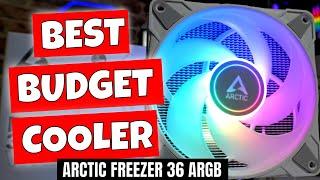 AMAZING Arctic Freezer 36 ARGB CPU Cooler Unboxed & Tested