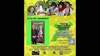 Sunday March 19, Noon to 4PM, The One and Only, The OG, The Man, The Myth, The Legend, Steve Kramer!