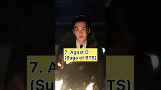 Top 10 K-Pop Solo Artists who have made a huge impact in the industry #kpop #kdrama #jiminedit #suga