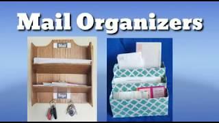 Easy DIY :  Mail Organizer