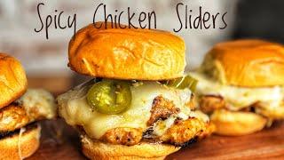 Spicy Chicken Sliders!