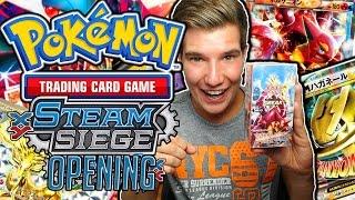 WTF IST DAS KRASS ! POKÉMON Steam Siege Booster Opening