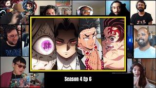 New Upper Moon 4 || Demon Slayer: Hashira Training Arc Season 4 Episode 6 Reaction Mashup