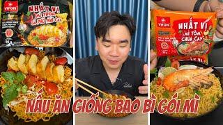 FULL || MÌ TÔM NAY ĐÃ CÓ TÔM - LÀM TÔ MÌ GIỐNG HÌNH MINH HỌA