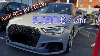 Audi RS3 8V UNTERHALTSKOSTEN - Als NORMALVERDIENER möglich?