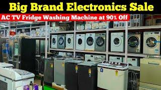 Electronic Items & Home Appliances at 90% off | Fridge Washing Machine Geyser Heater Mixer TV AC Fan