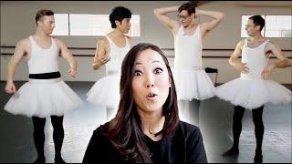 Pointe Shoe Fitter Reacts to TRY GUYS BALLET