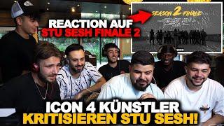 ICON 4 KÜNSTLER REAGIEREN auf STU SESH SEASON 2 FINALE ! San Andreas, Hamdi, Mowgli, Queris Reaction